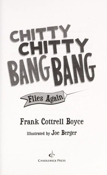 Chitty Chitty Bang Bang flies again