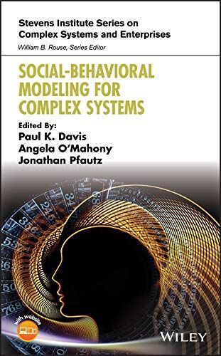 Social-Behavioral Modeling for Complex Systems