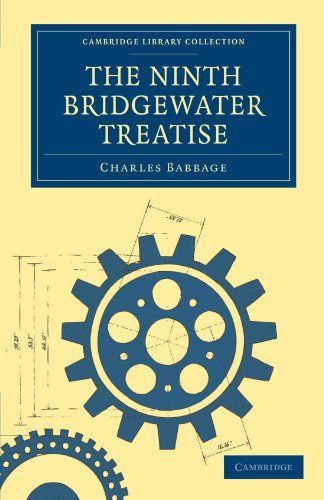 The ninth Bridgewater treatise