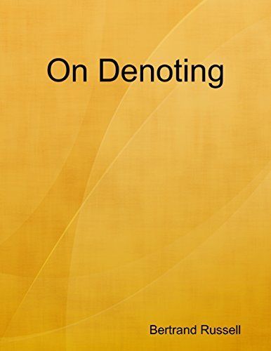 On Denoting