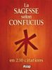 La sagesse selon confucius