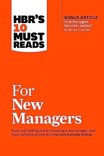 HBR's 10 Must Reads for New Managers Collection