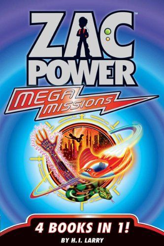 Zac Power Mega Missions: 4 Books In 1