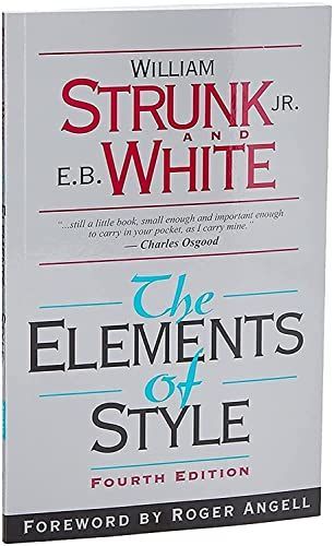 The elements of style