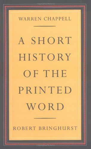 A Short History of the Printed Word