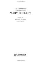 The Cambridge Companion to Mary Shelley