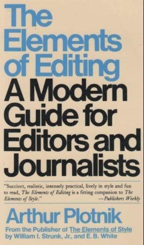 The Elements of Editing