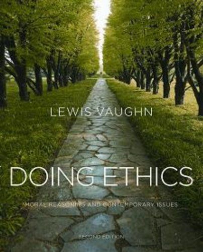 Doing Ethics