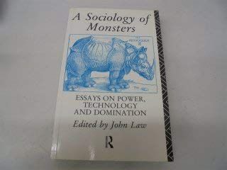 A Sociology of Monsters