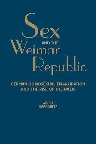 Sex and the Weimar Republic