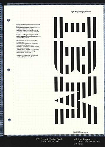 IBM - GRAPHIC DESIGN GUIDE FROM 1969 TO 1987