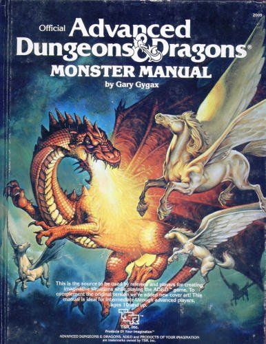 Advanced Dungeons and Dragons Monster Manual