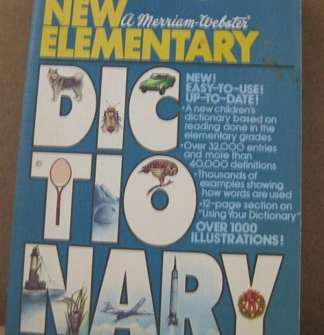 Webster's New Elementary Dictionary
