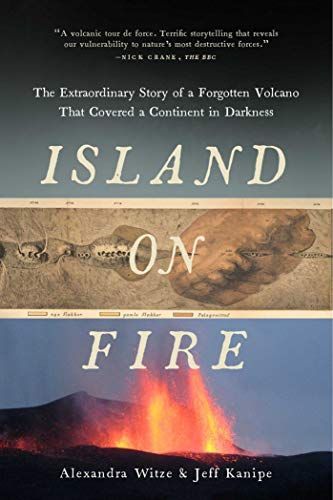 Island on fire
