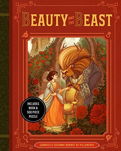 Beauty and the Beast Book and Puzzle Box Set