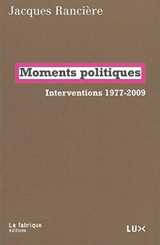 Moments politiques