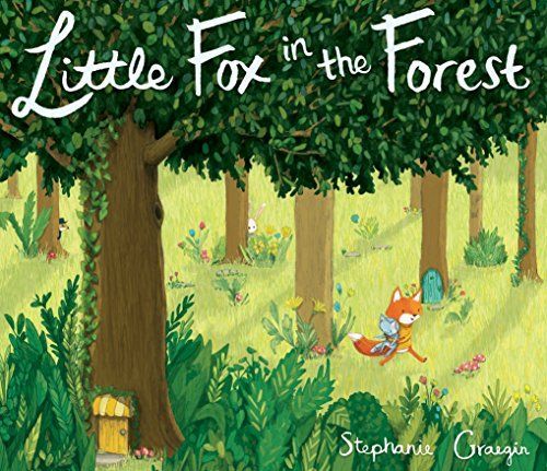 Little fox in the forest