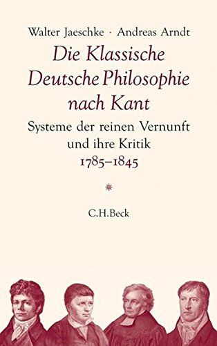 Die klassische deutsche Philosophie nach Kant