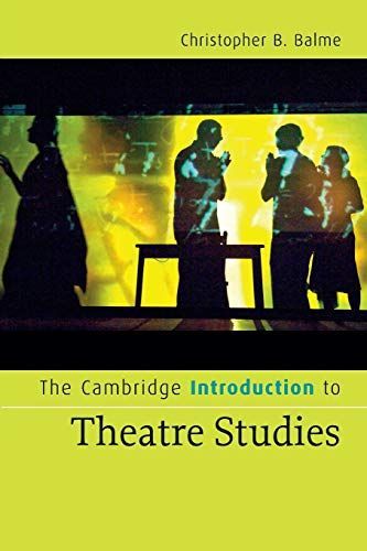 Introducing Theatre Studies