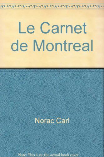 Le carnet de Montréal