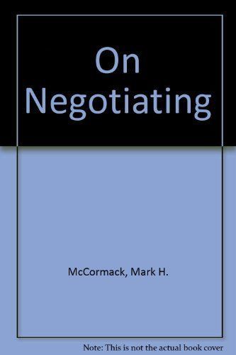 On Negotiating