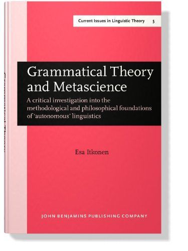 Grammatical Theory and Metascience