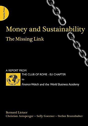 Money and sustainability