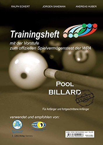 Trainingsheft Pool-Billard