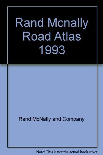 Rand Mcnally Road Atlas 1993