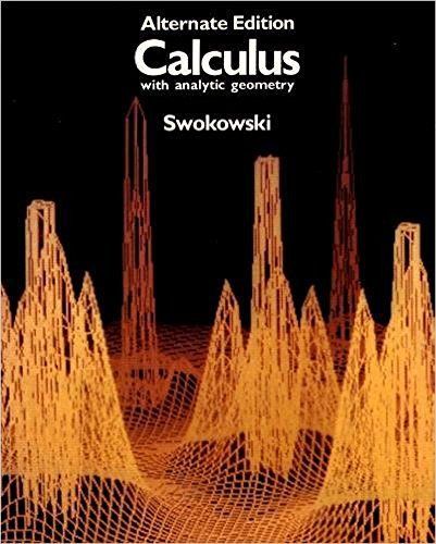 Calculus with Analytic Geometry