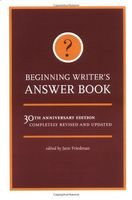 Beginning Writers Answer Book