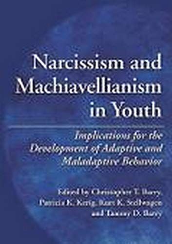 Narcissism and Machiavellianism in youth