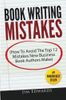 Book Writing Mistakes