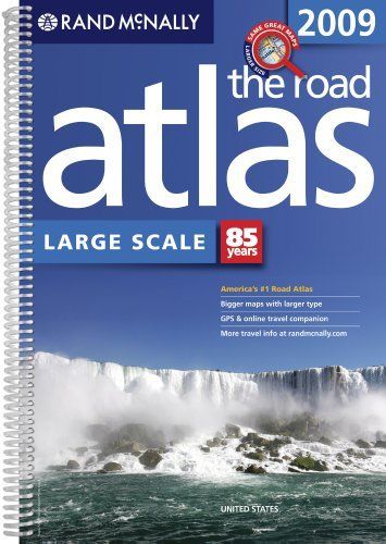 Rand McNally road atlas large scale