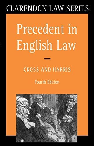 Precedent in English Law