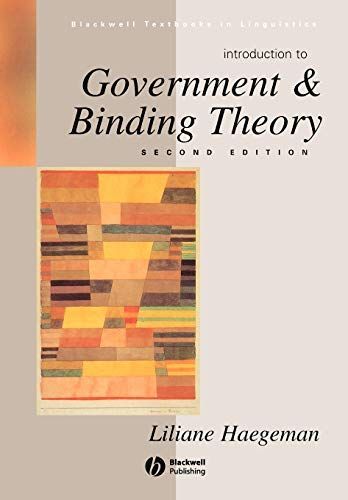 Introduction to Government and Binding Theory