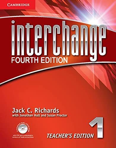 Interchange Level 1 Teacher's Edition with Assessment Audio CD/CD-ROM