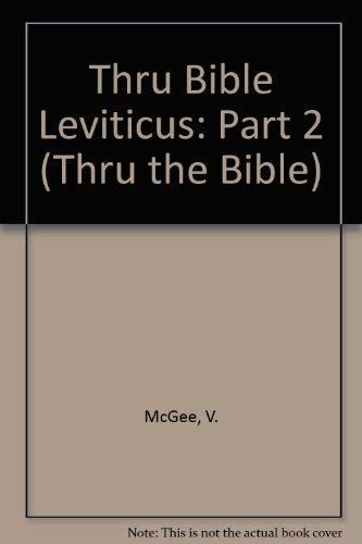 Leviticus II