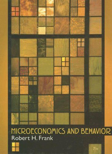 Microeconomics and behavior