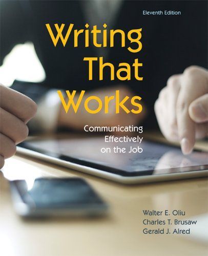 Writing that works