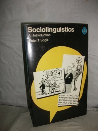 Sociolinguistics An Introduction