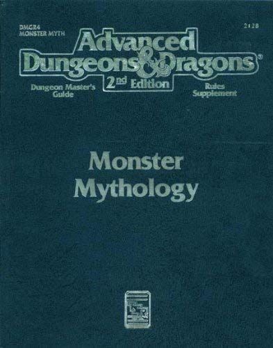 Monster Mythology (Advanced Dungeons & Dragons: Dungeon Master's Guide Rules Supplement/2128/Dm5r4)