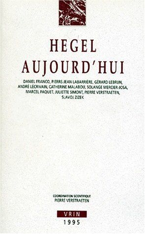 Hegel aujourd'hui