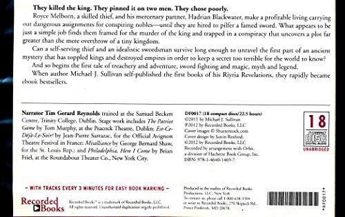 Theft of Swords by Michael J. Sullivan Unabridged CD Audiobook