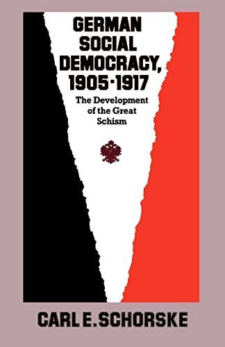 German Social Democracy, 1905-1917
