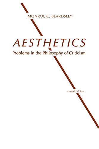 Aesthetics, Problems in the Philosophy of Criticism
