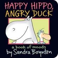 Happy hippo, angry duck