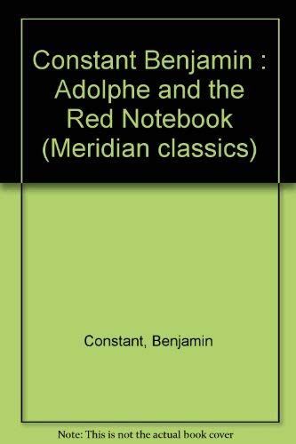Adolphe and The Red Notebook (Meridian Classic)