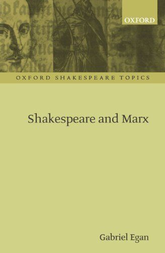 Shakespeare and Marx