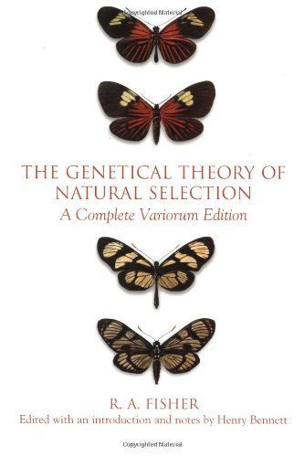 The Genetical Theory of Natural Selection